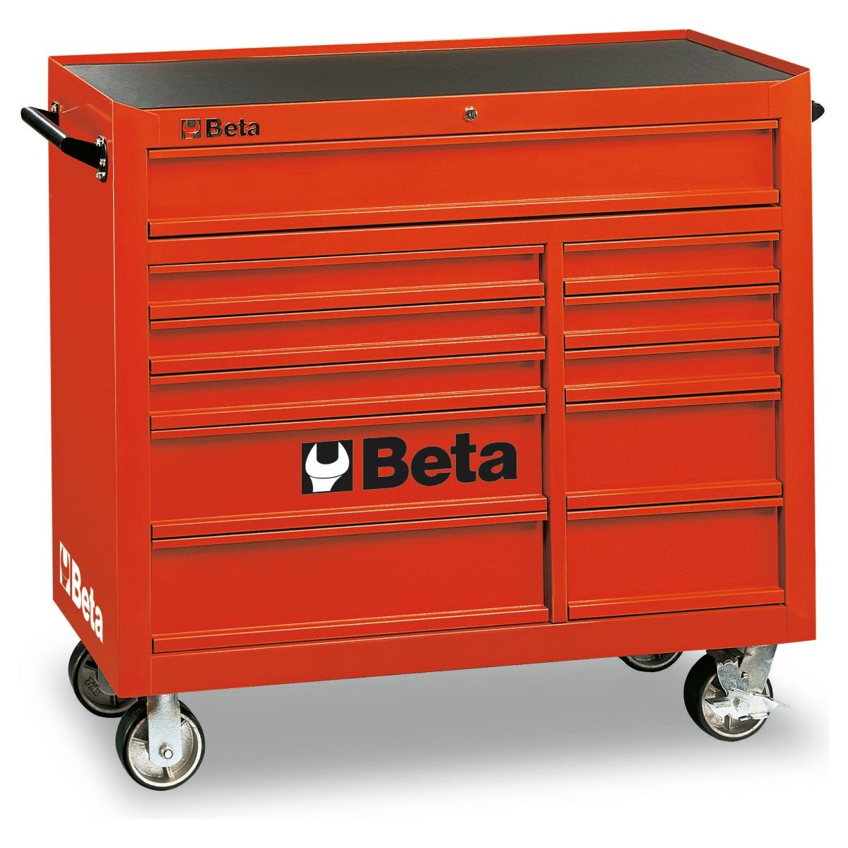 Servante mobile d’atelier à onze tiroirs C38-O