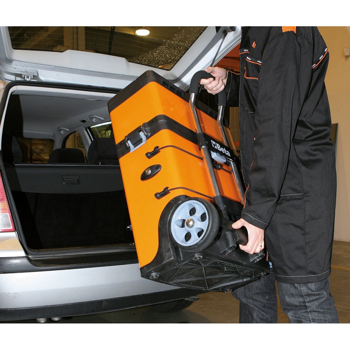 Chariot porte-outils à deux modules superposables C41S