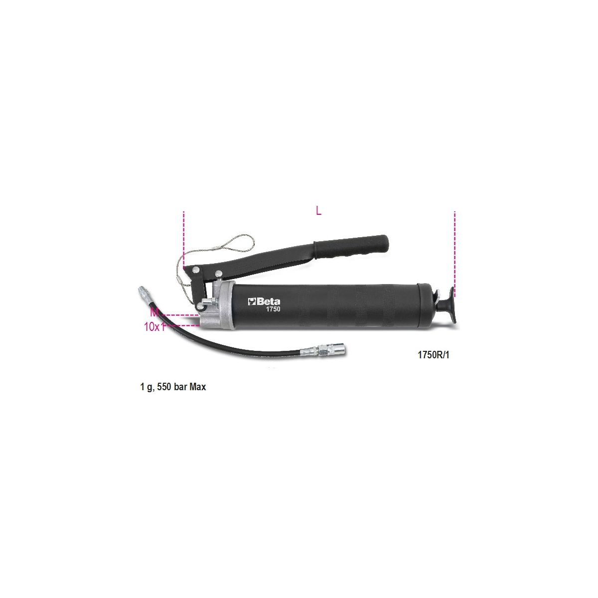 Pompe à graisse à levier H-SAFE 1750HS 500