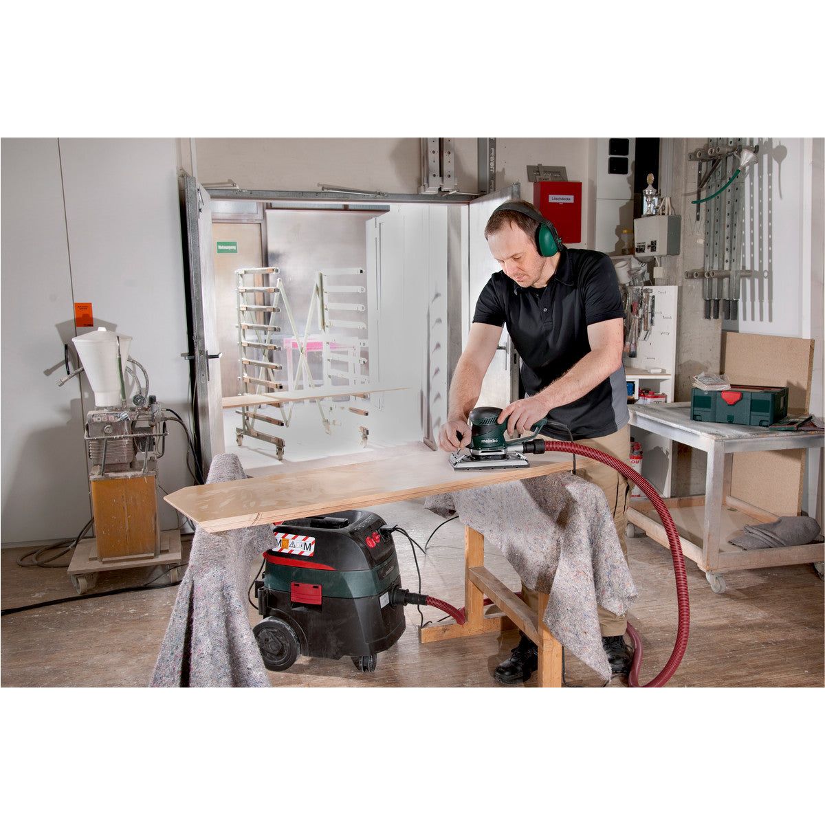 SRE 4351 TurboTec Ponceuse vibrante Metabo