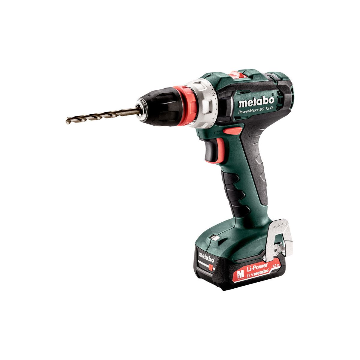 PowerMaxx BS 12 Q Perceuse-visseuse sans fil Metabo (avec accu)