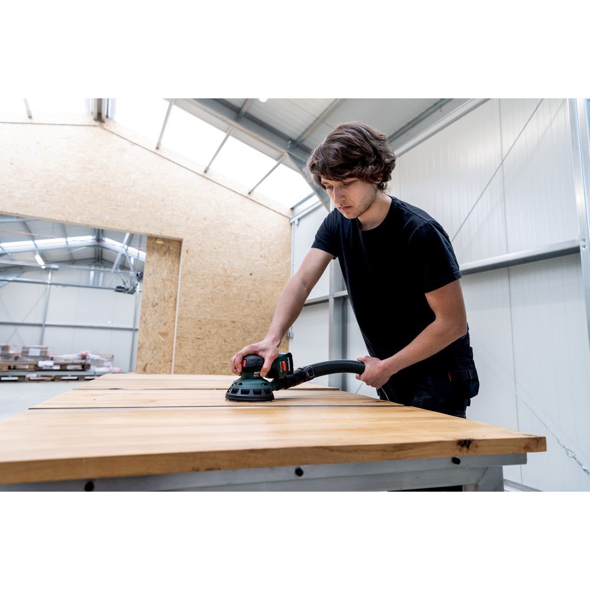 PowerMaxx SXA 12-125 BL Ponceuse excentrique sans fil Metabo (sans accu)