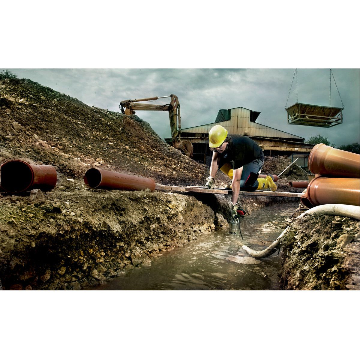 SP 28-50 S Inox Pompe de chantier et pour eau sale Metabo