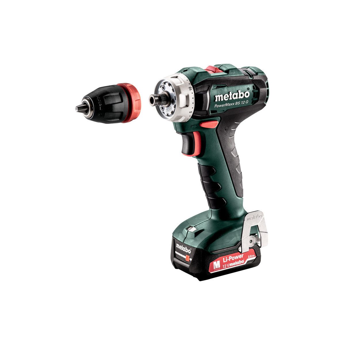 PowerMaxx BS 12 Q Perceuse-visseuse sans fil Metabo (avec accu)