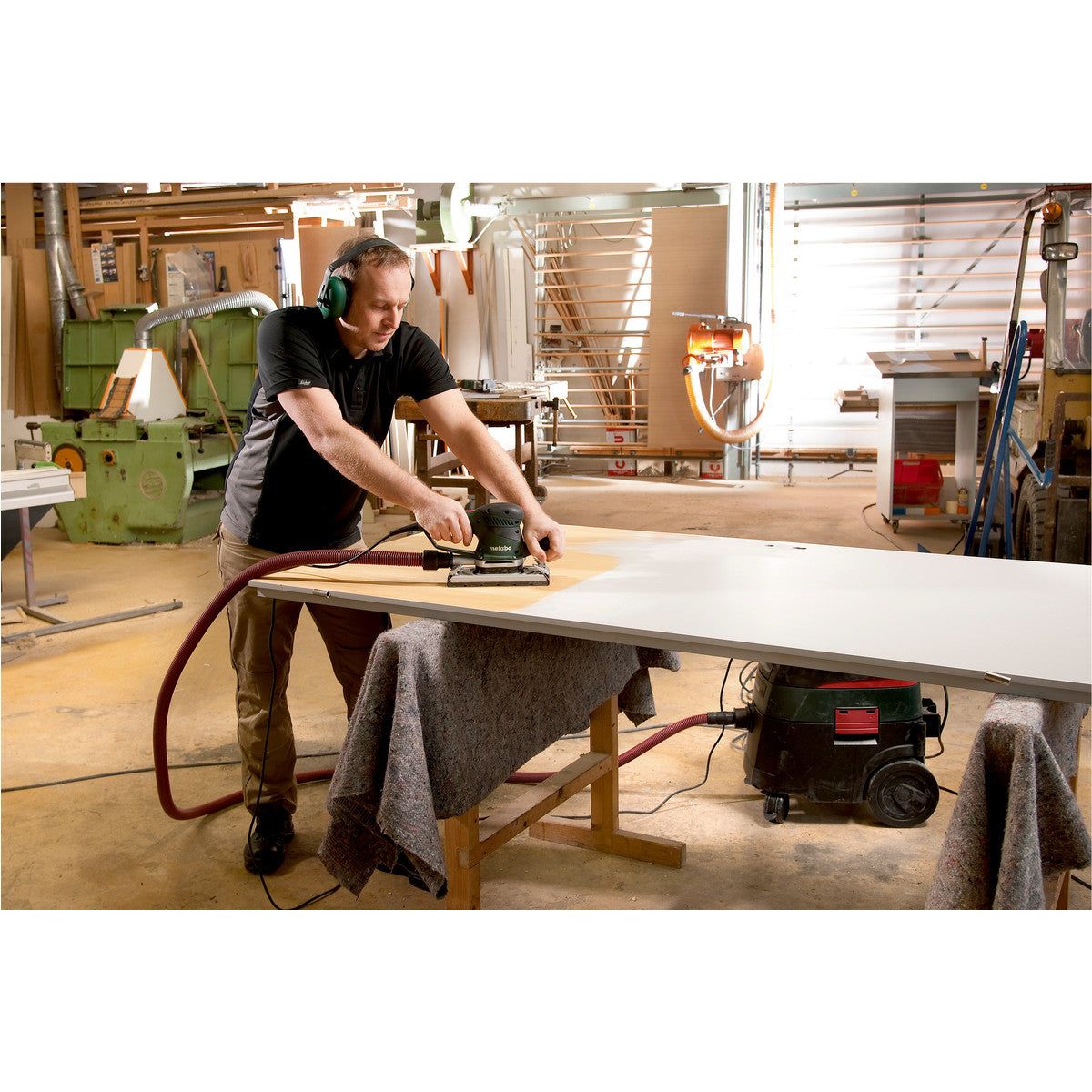 SRE 4351 TurboTec Ponceuse vibrante Metabo