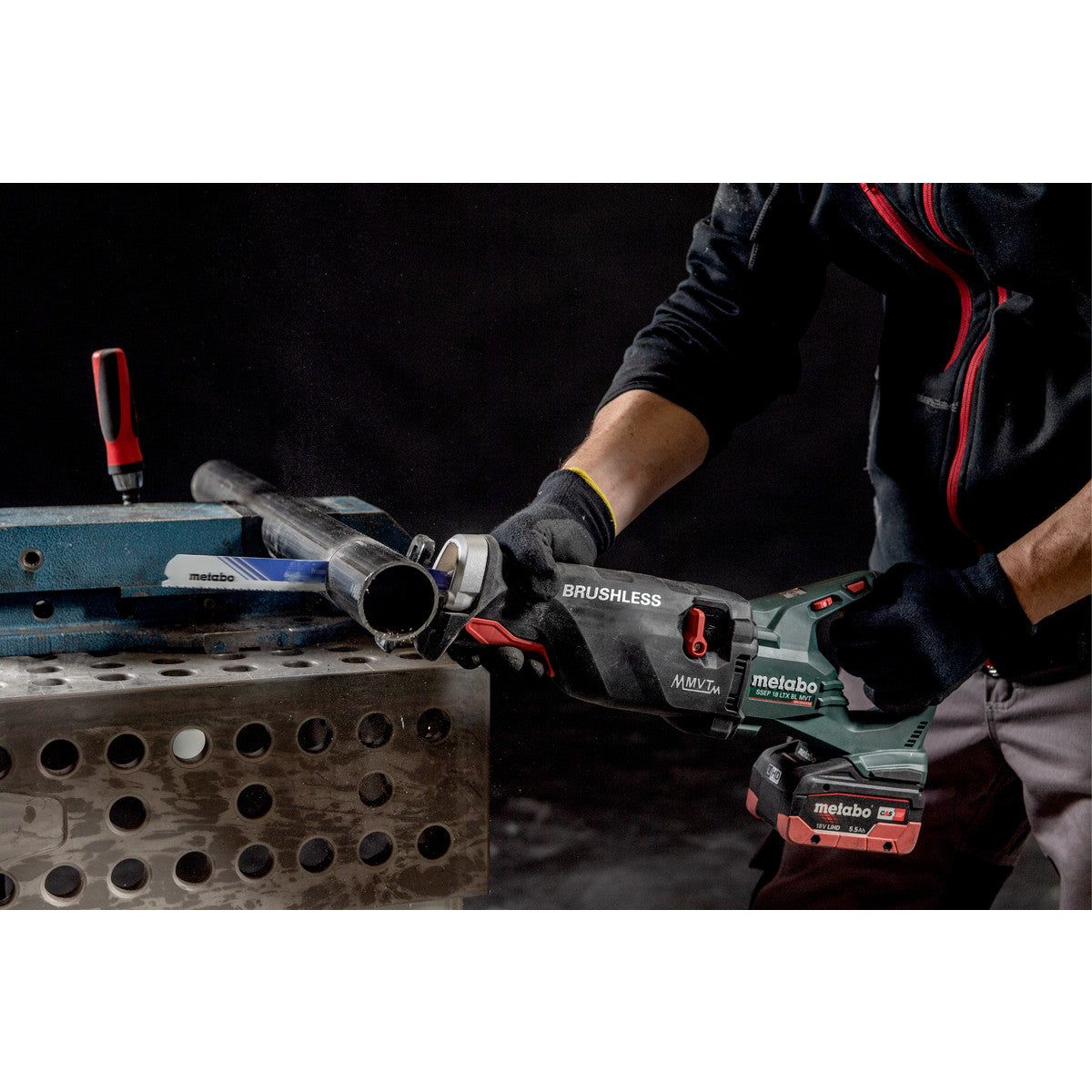 SSEP 18 LTX BL MVT Scie sabre sans fil Metabo (sans accu)