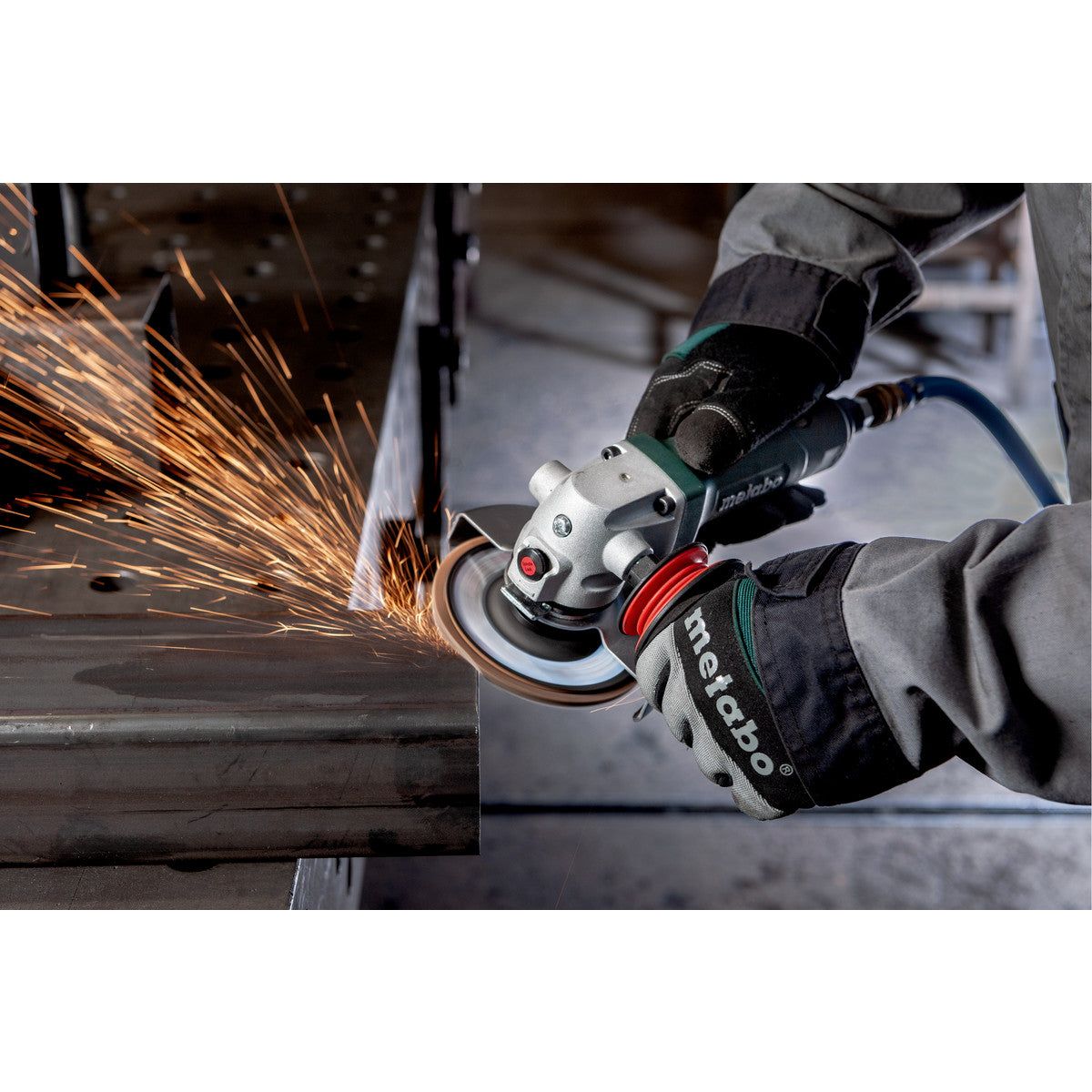 DW 10-125 Quick Meuleuse d'angle à air comprimé Metabo