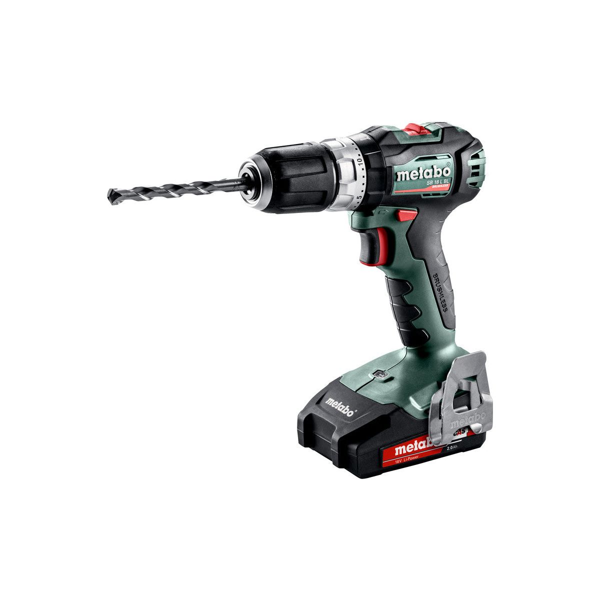 SB 18 L BL Perceuse à percussion sans fil Metabo (avec accu)
