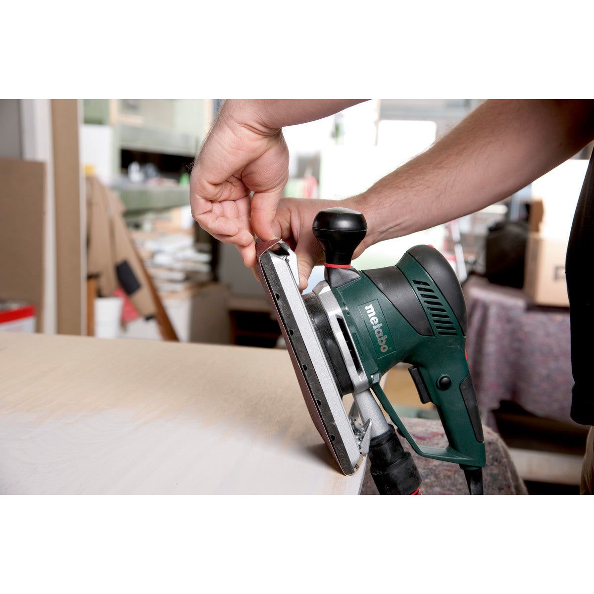 SRE 4351 TurboTec Ponceuse vibrante Metabo