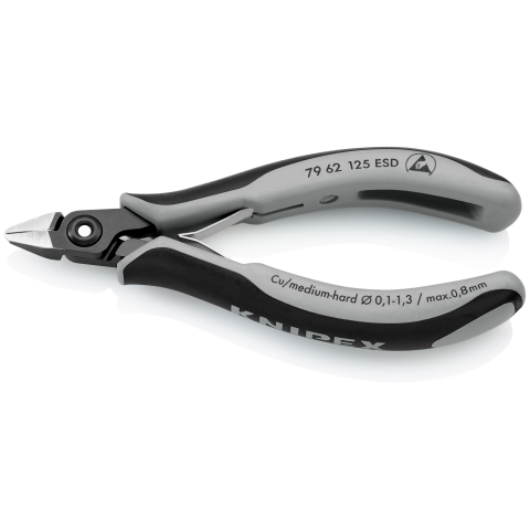 Pince coupante de côté de précision Knipex 79 62 125 ESD - 125 mm