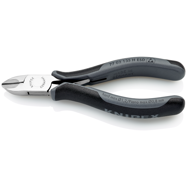 Pince coupante de côté Knipex 77 32 120 H ESD - 120 mm