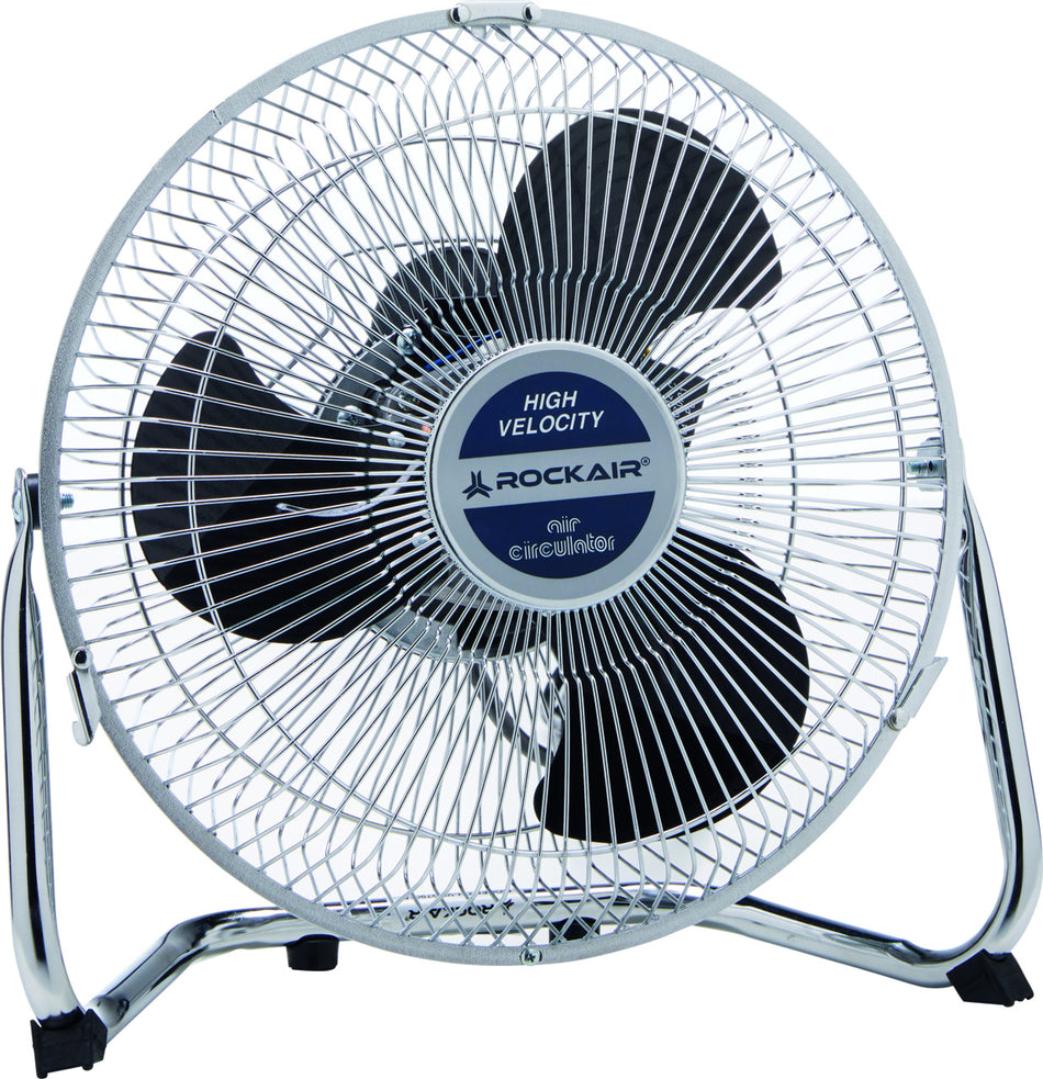 Ventilateur industriel V9 chromé, 22 cm ROCKAIR