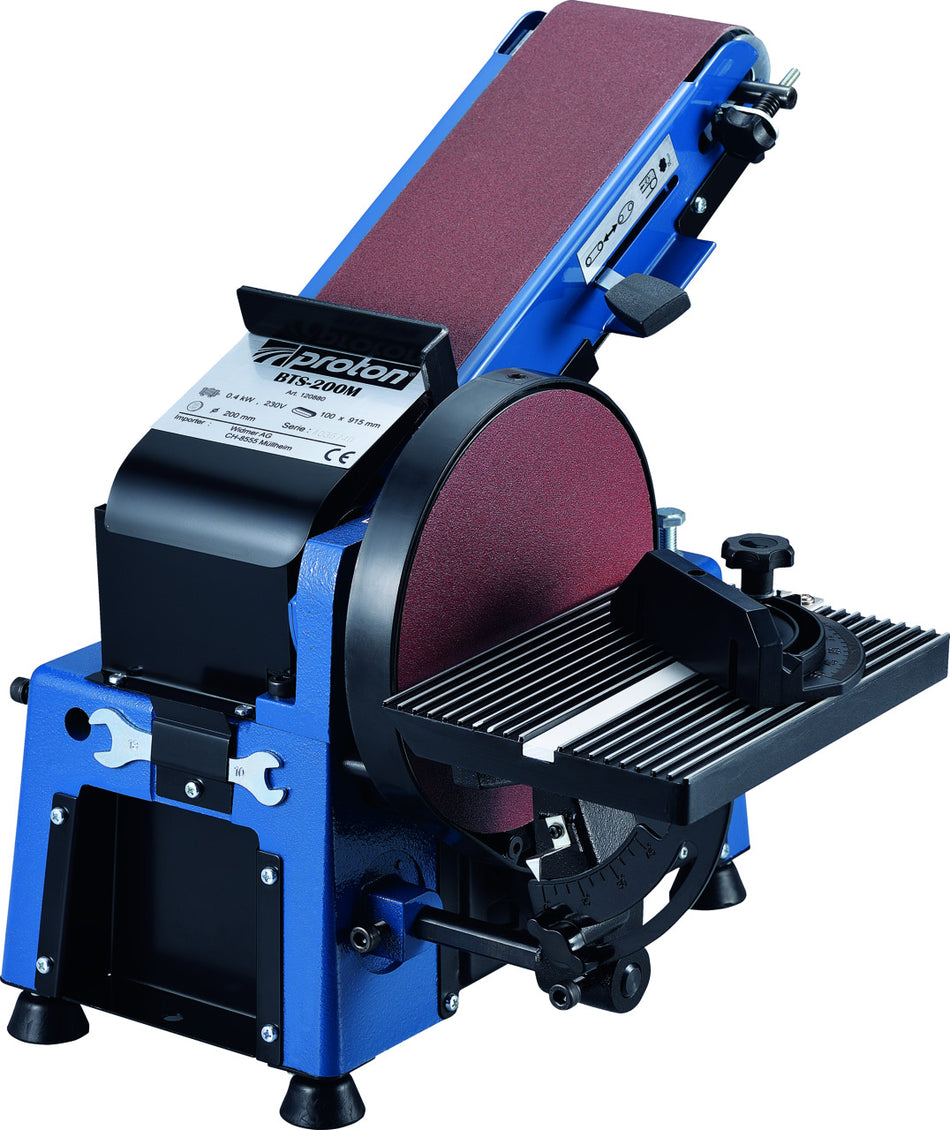 Ponceuse combinée à bande/disque Proton BTS-200M
