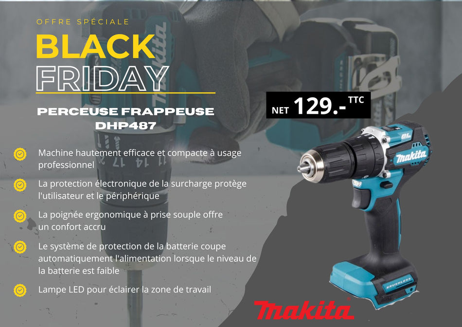 Perceuse-frappeuse LXT DHP487