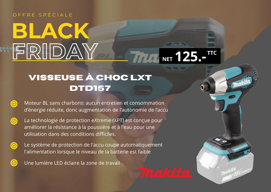 Visseuse à choc LXT DTD157