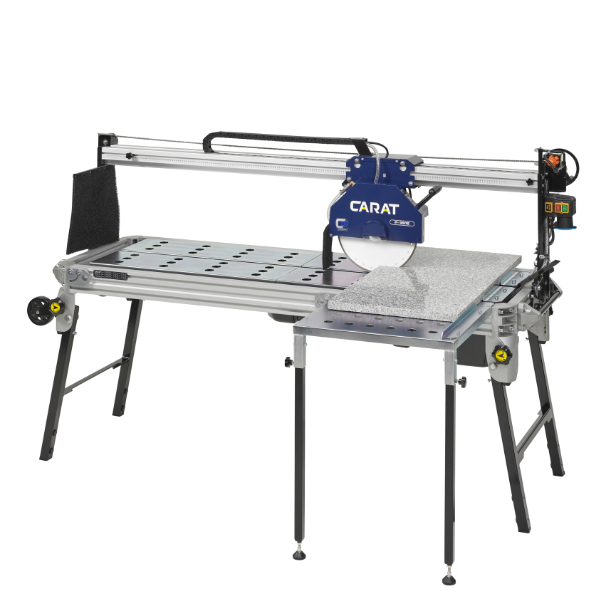Carat P‑3520 – Scie Pro Grand Format avec Laser + Table Latérale + Lame Diamantée (230V) • Offre Spéciale