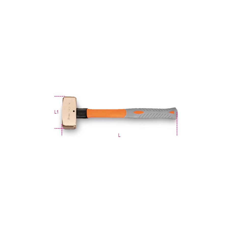Massette antidéflagrante, manche en fibre 1380BA/PL 1500