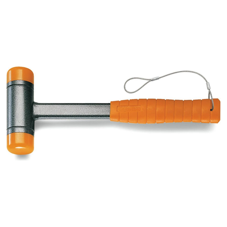 Maillet sans rebond à poignée surmoulée grand confort, manche en acier H-SAFE 1392HS 60
