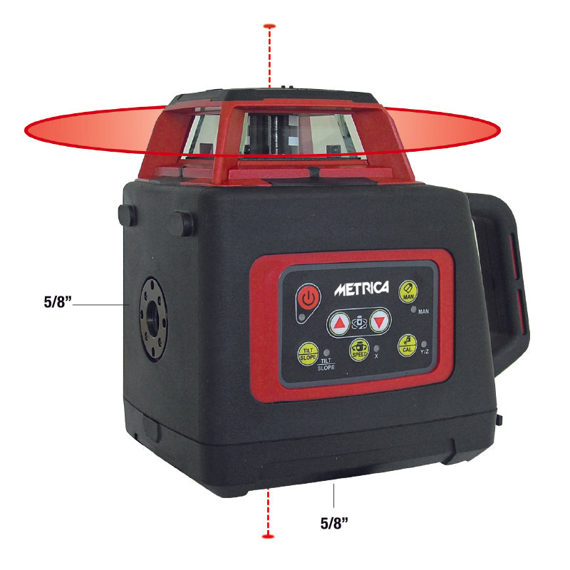 NIVEAU AUTOMATIQUE ROTATIF RED Metrica