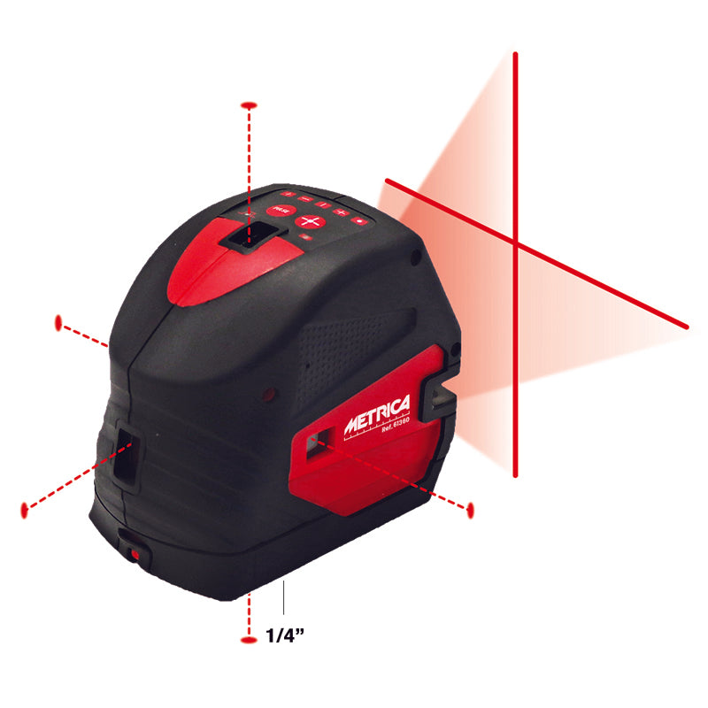 LASER CROIX & 5 POINTS VERT Metrica