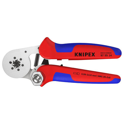 Pince à sertir auto-ajustable Knipex 97 55 14 - 180 mm