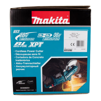 Découpeuse à accu Makita LXT • 2x18V • 230/22,23 mm • 88 mm • 6 600 minˉ¹
