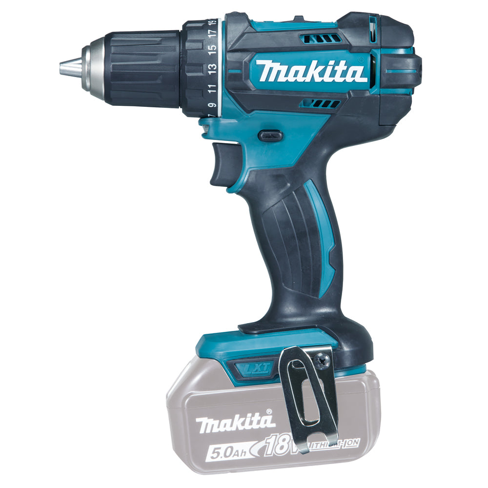 Perceuse-visseuse LXT Makita 18V • 62 Nm • 1 900 min⁻¹ (sans accu)