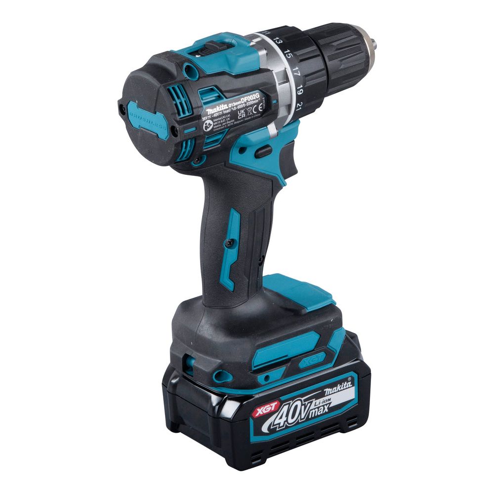 Perceuse-visseuse XGT Makita 40V max • 64 Nm • 0 – 2 200 min⁻¹ (avec accu)