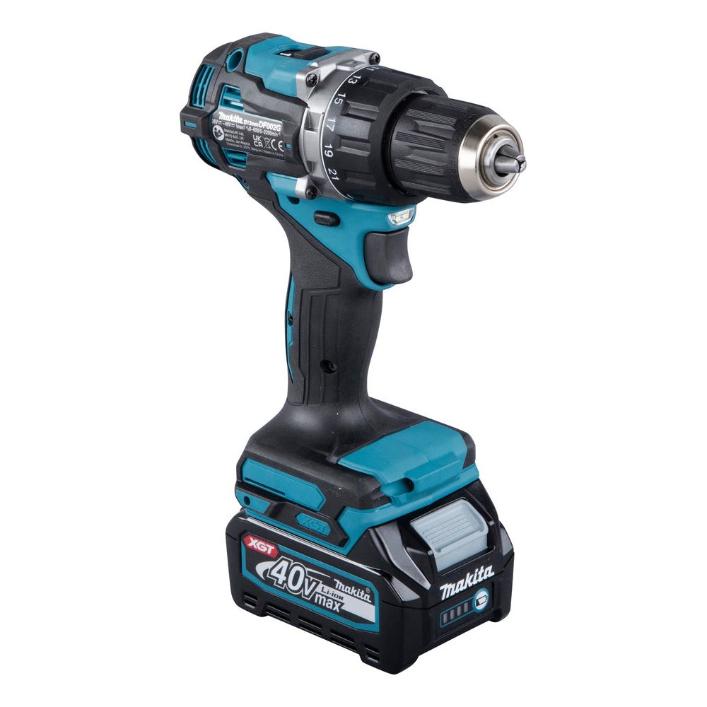 Perceuse-visseuse XGT Makita 40V max • 64 Nm • 0 – 2 200 min⁻¹ (avec accu)