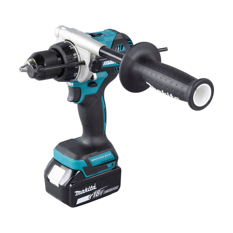 Perceuse-frappeuse LXT Makita 18V • 130 Nm • 0 – 2 100 min⁻¹ (avec accu)