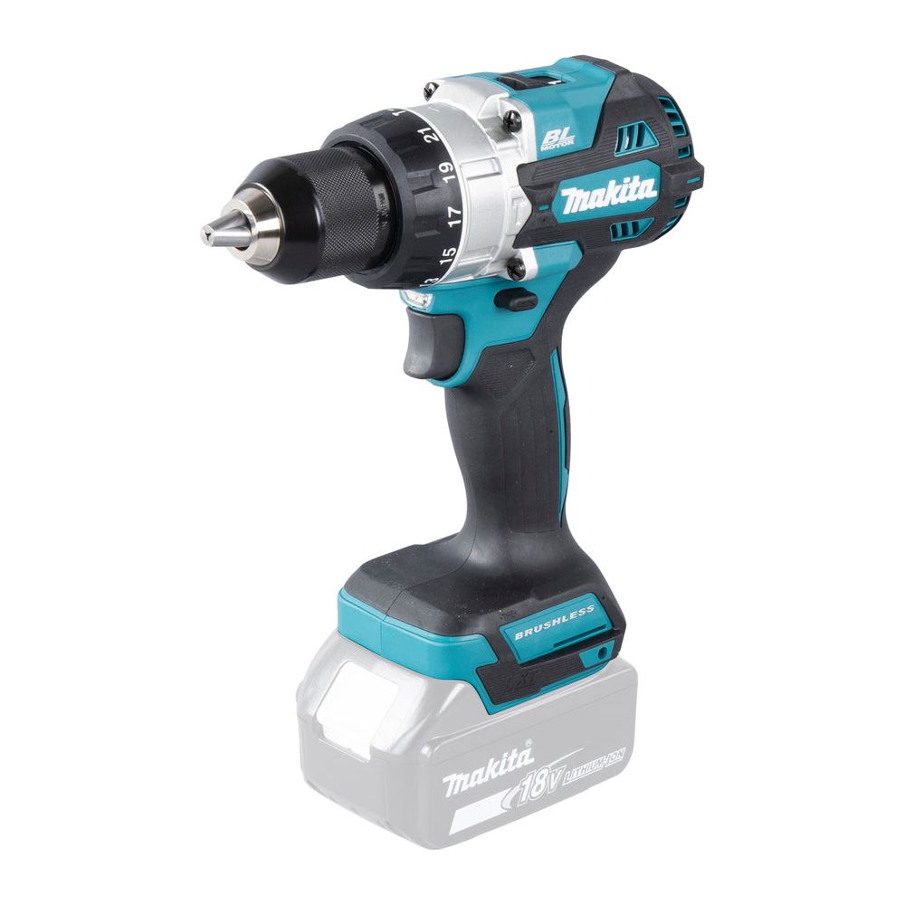 Perceuse-frappeuse LXT Makita 18V • 130 Nm • 0 – 2 100 min⁻¹ (sans accu)