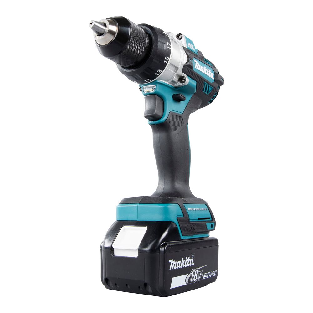 Perceuse-frappeuse LXT Makita 18V • 130 Nm • 0 – 2 100 min⁻¹ (avec accu)