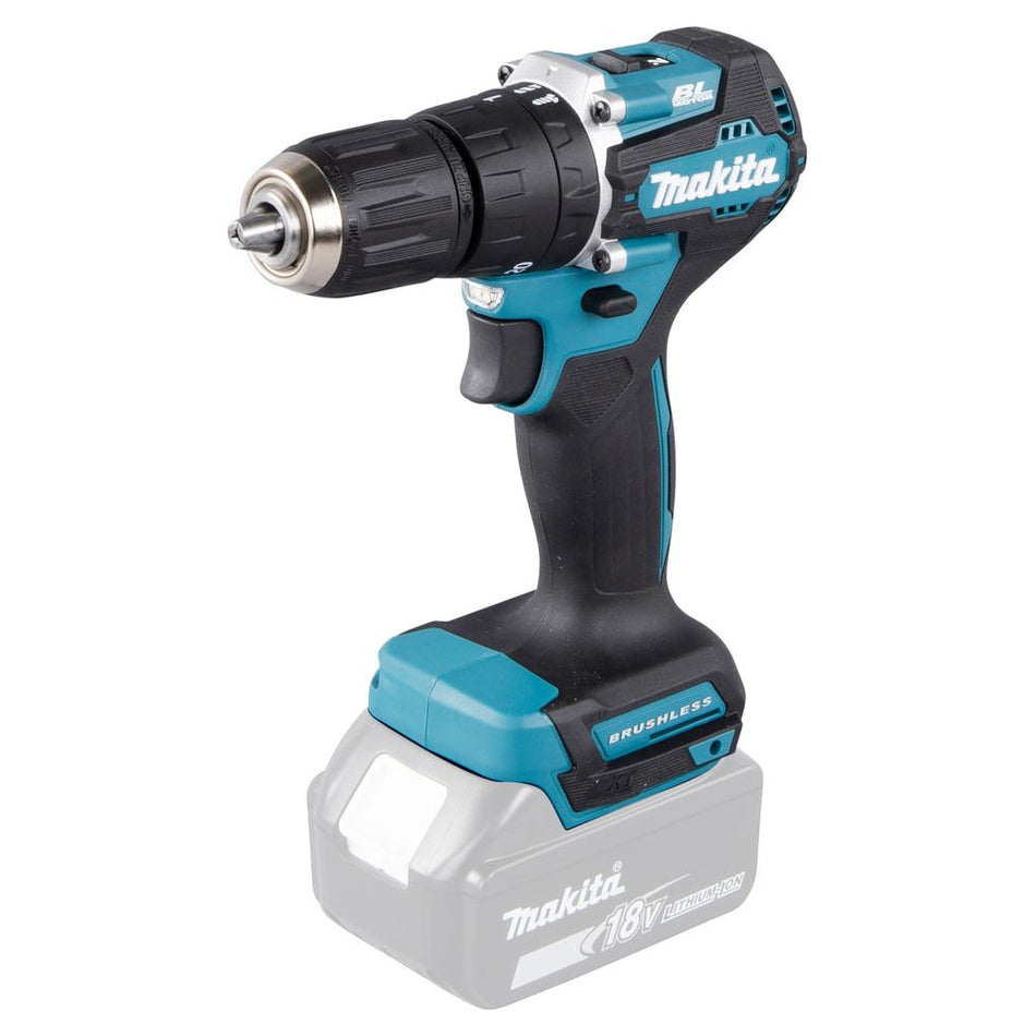 Perceuse-frappeuse LXT Makita 18V • 40 Nm • 0 – 1 700 min⁻¹ (sans accu)