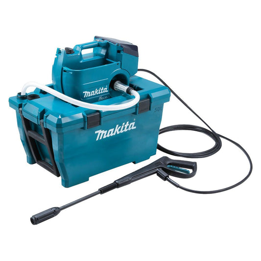 Nettoyeur à haute pression LXT Makita 2x18V • 80 bar • 380 l/h