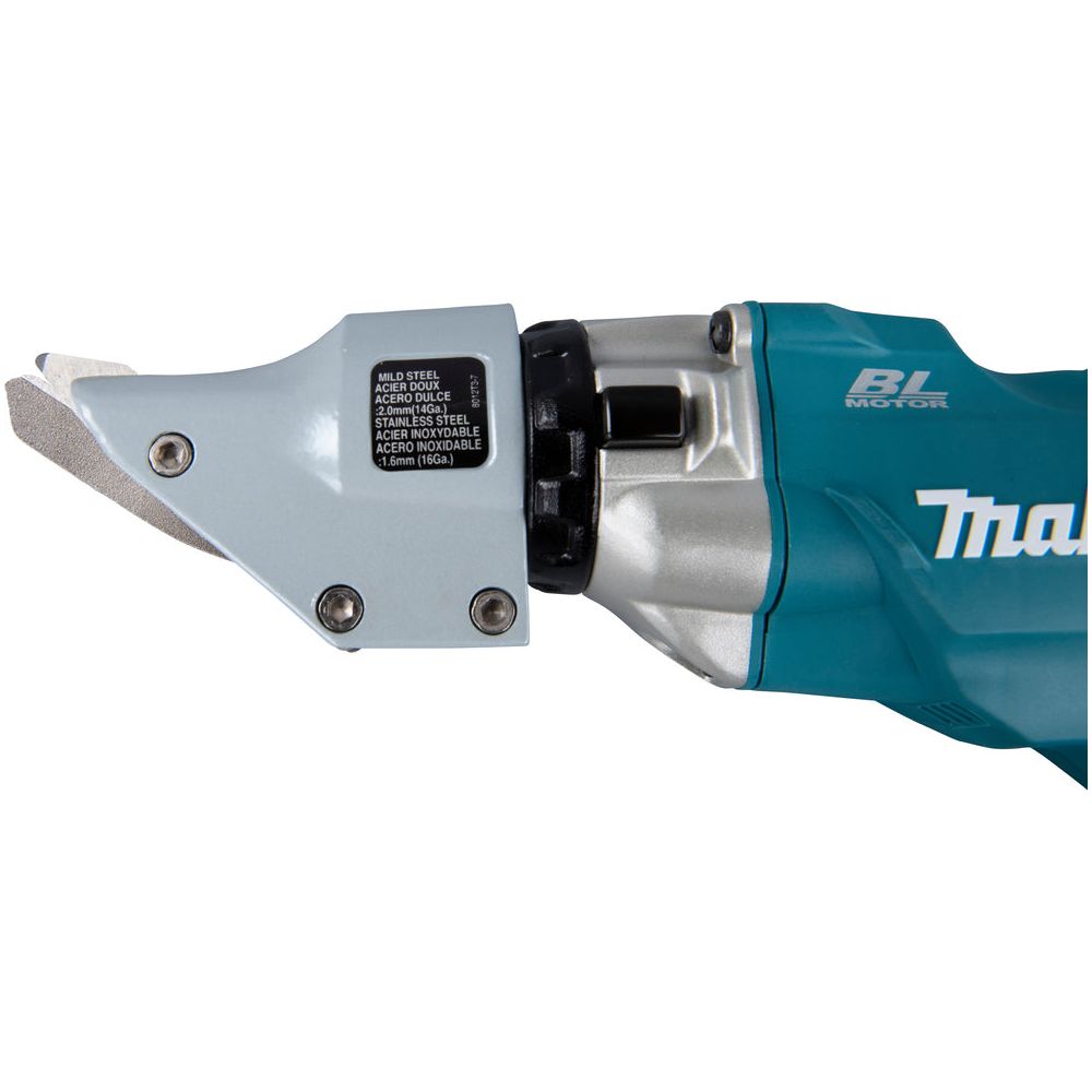 Cisaille à trois couteaux - coupe droite LXT Makita 18V • 3 000 min⁻¹  • 2,0 mm