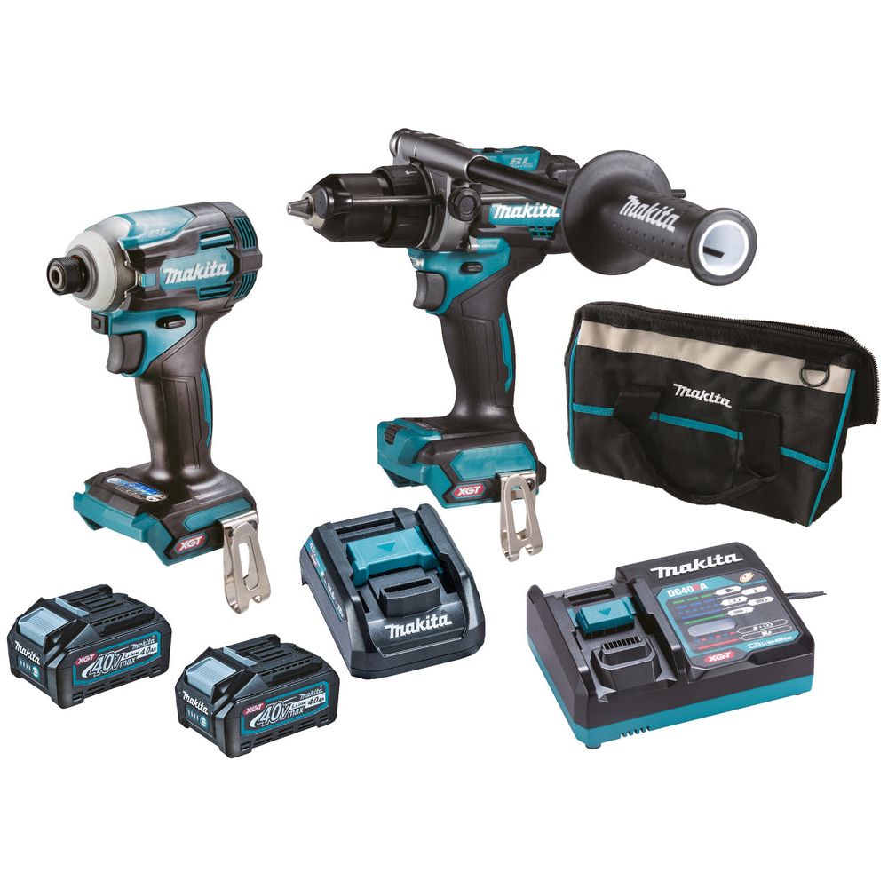 SET Visseuse à choc et perceuse-frappeuse XGT Makita 40V max