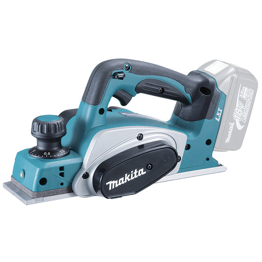 Rabot LXT Makita 18V • 82 mm • 14 000 minˉ¹ (sans accu)