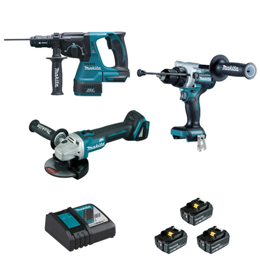 SET 3 machines LXT Makita 18V