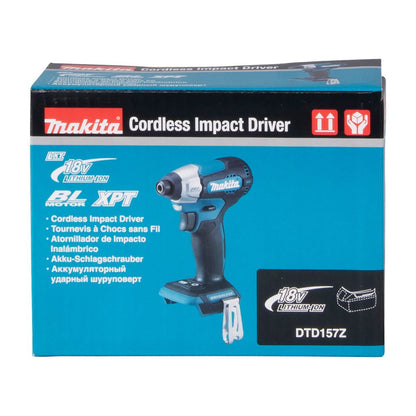 Visseuse à choc LXT Makita 18V • 1/4" • 140 Nm • 0 – 3 000 min⁻¹ (sans accu)