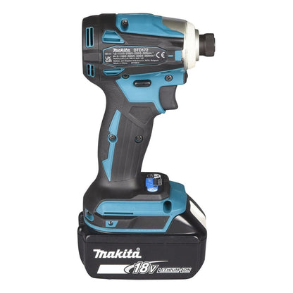 Visseuse à choc LXT Makita 18V • 1/4" • 180 Nm • 0 – 3 600 min⁻¹ (avec accu)