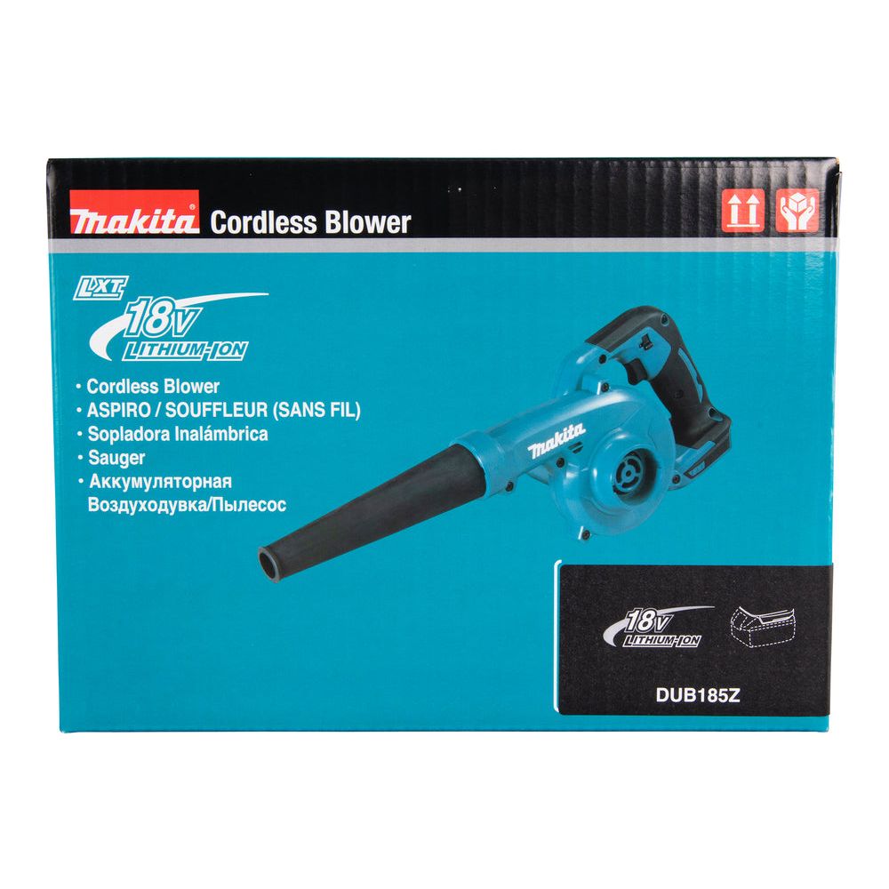 Souffleur LXT Makita 18V • 80m/s • 3,2m³/min (sans accu)