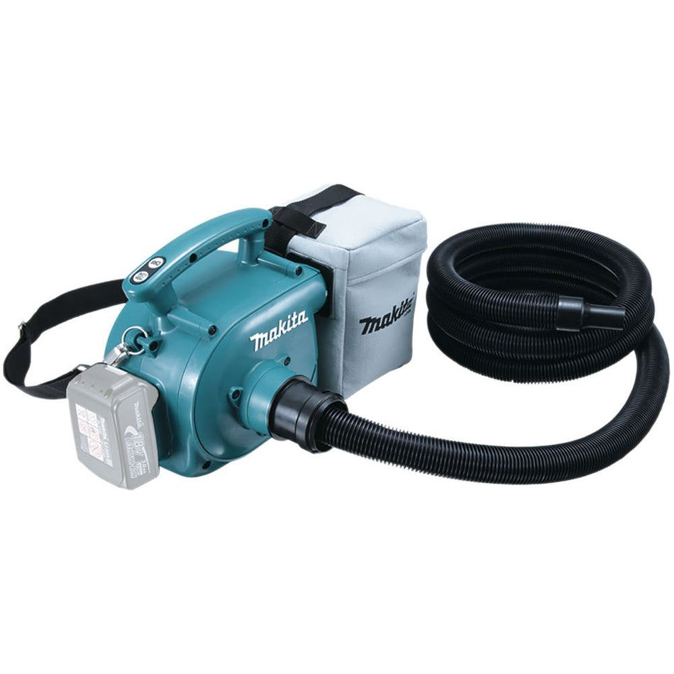 Aspirateur / souffleur LXT Makita 18V • 60 mbar • 3 l