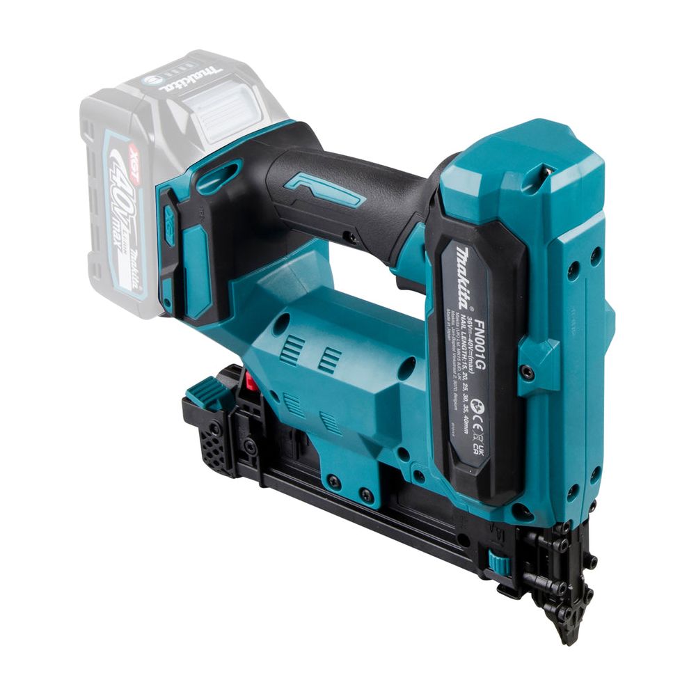 Cloueuse XGT Makita 40V max • Clous : 18 Ga / 15-40 mm / Ø 1.2 mm