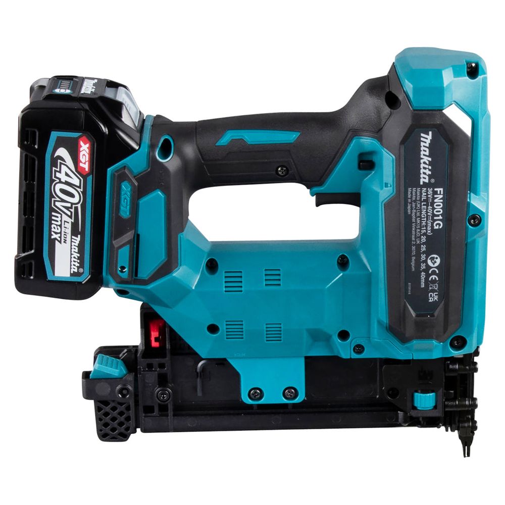 Cloueuse XGT Makita 40V max • Clous : 18 Ga / 15-40 mm / Ø 1.2 mm