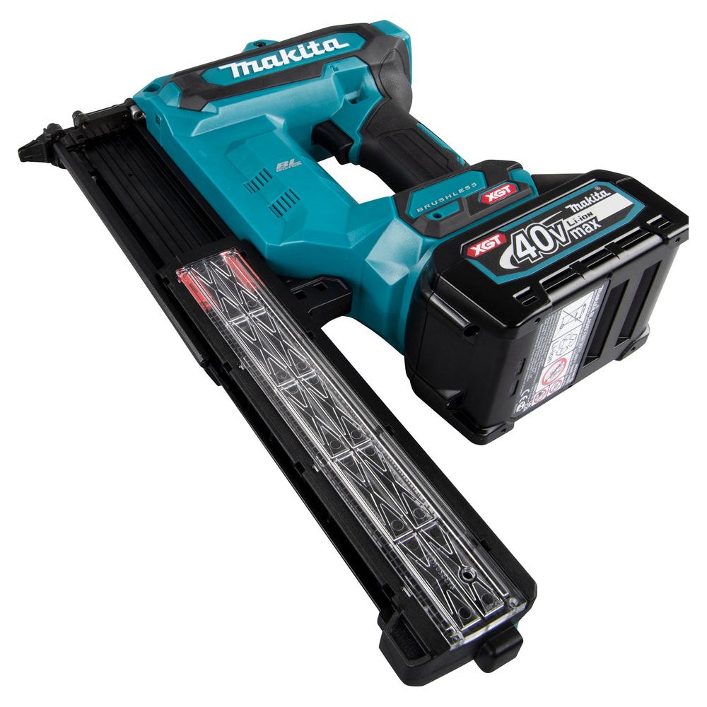 Cloueuse XGT Makita 40V max • Clous : 18 Ga / 15-40 mm / Ø 1.2 mm