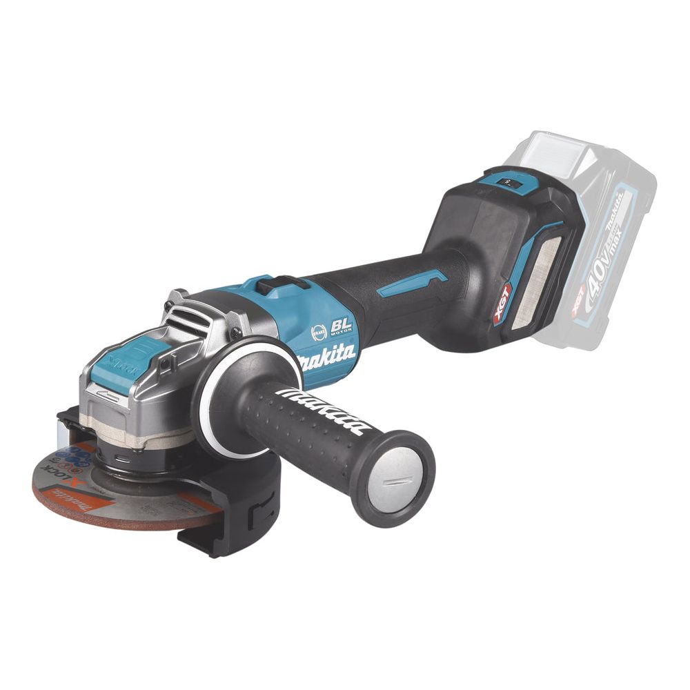 Meuleuse angulaire XGT Makita 40V max • 125 mm • 3 000 - 8 500 min⁻¹ (sans accu)