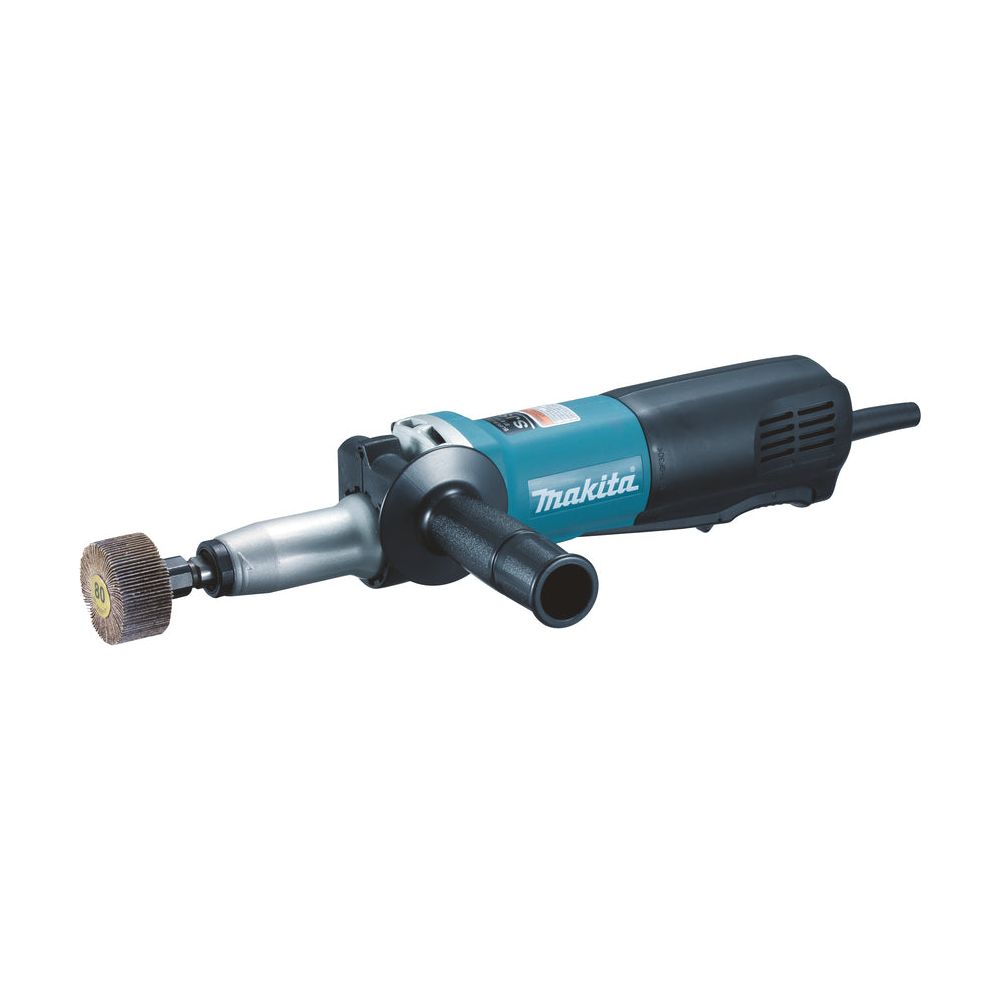 Meuleuse droite électrique (vitesse lente) Makita 750 W • 1 800 – 7 000 min⁻¹ •  max 8 mm