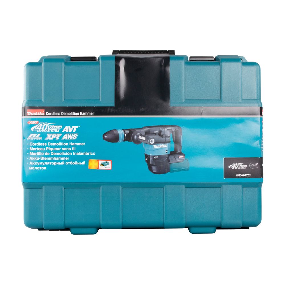 Burineur XGT Makita 40V max • SDS-MAX • 9,4 J (sans accu)