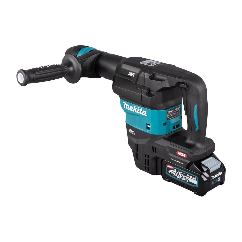 Burineur XGT Makita 40V max • SDS-MAX • 9,4 J (avec 2 accus et chargeur rapide)