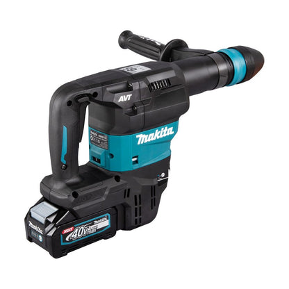 Burineur XGT Makita 40V max • SDS-MAX • 9,4 J (avec 2 accus et chargeur rapide)